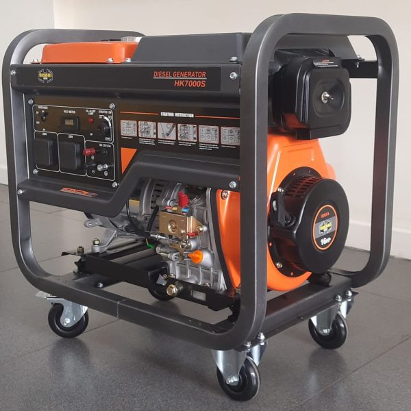 7Kva Air-cooled Petrol Powered Generator